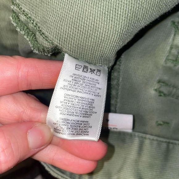 Anthropologie CAbi 🐾 Green Quest Cord Mid-Rise Classic Skinny Jeans Pants Sz 4 - Picture 8 of 8